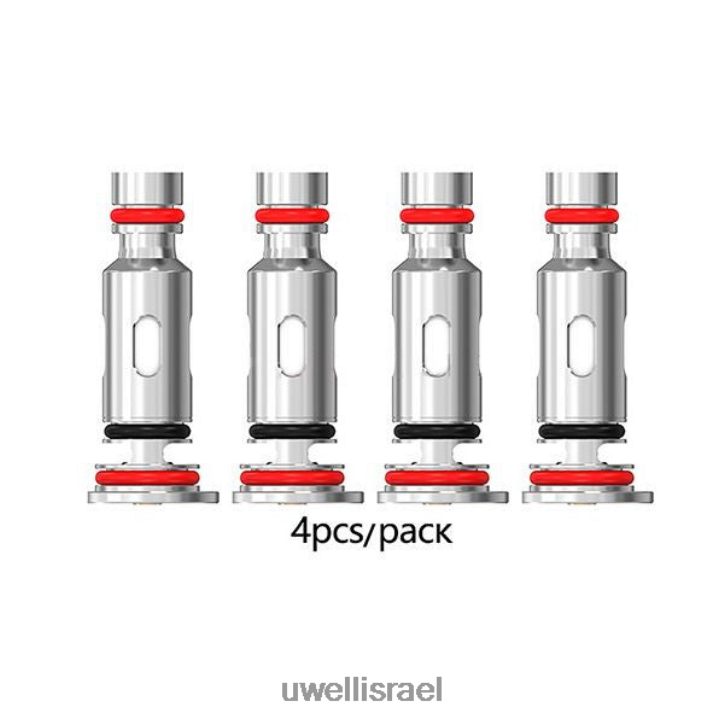 UWELL CALIBURN G2 סלילים | חבילה של 4 un2 mesh-h 1.2ohm UWELL jerusalem BH6NJ22