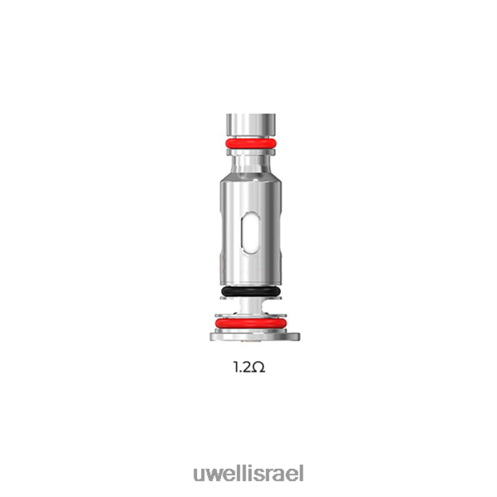 UWELL CALIBURN G2 סלילים | חבילה של 4 un2 mesh-h 1.2ohm UWELL jerusalem BH6NJ22