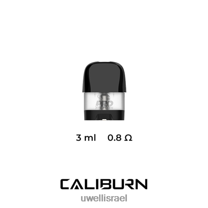 UWELL CALIBURN X תרמילים חלופיים | 2-חבילה 0.8 אוהם UWELL review BH6NJ246