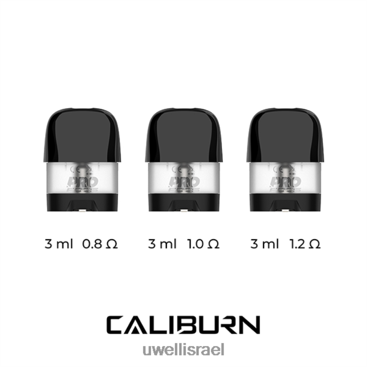 UWELL CALIBURN X תרמילים חלופיים | 2-חבילה 1.0 אוהם UWELL vape flavours BH6NJ247