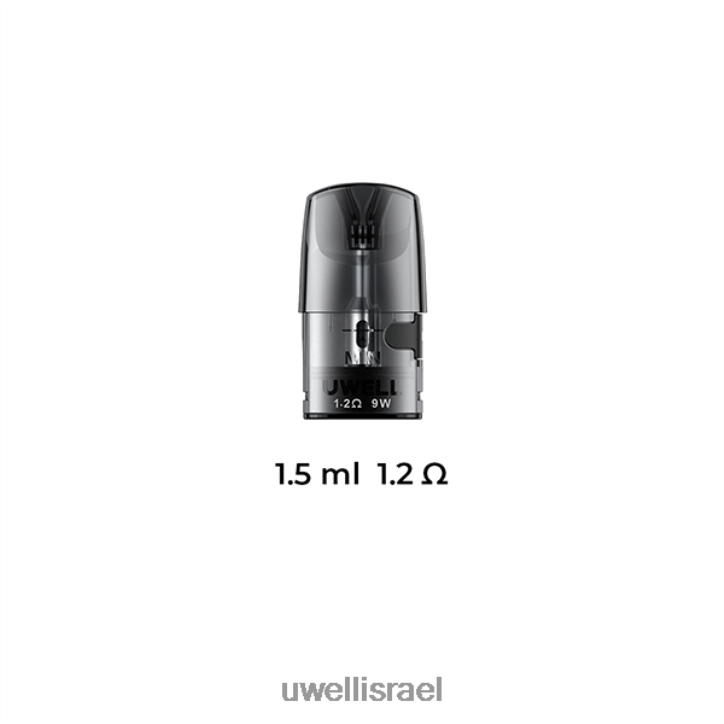 UWELL CRAVAT תרמילים חלופיים 1.2 אוהם UWELL review BH6NJ296