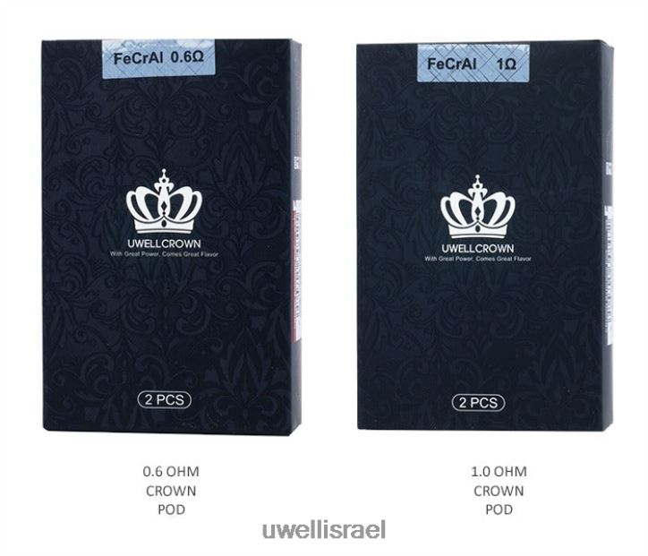 UWELL CROWN תרמילי (2 חבילות) 1.0 אוהם UWELL review BH6NJ2266