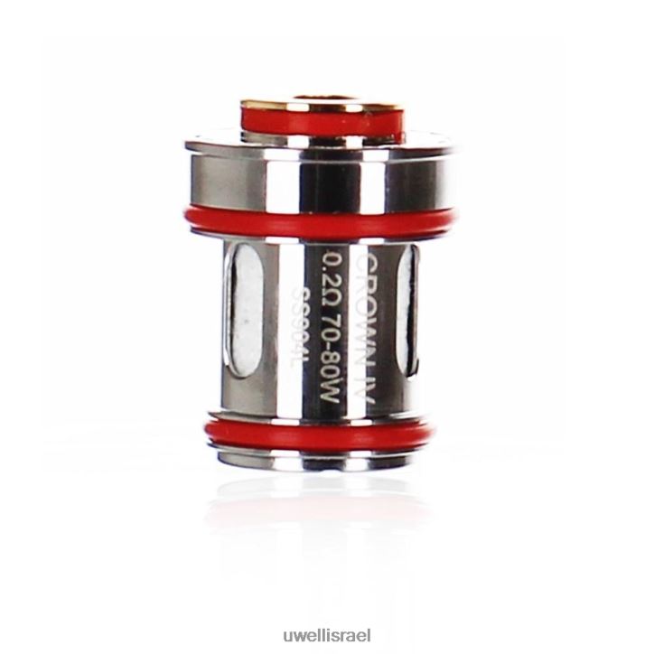 UWELL CROWN 4 סלילים חלופיים (חבילה של 4) סליל כפול 0.4 אוהם UWELL disposable vape BH6NJ2183