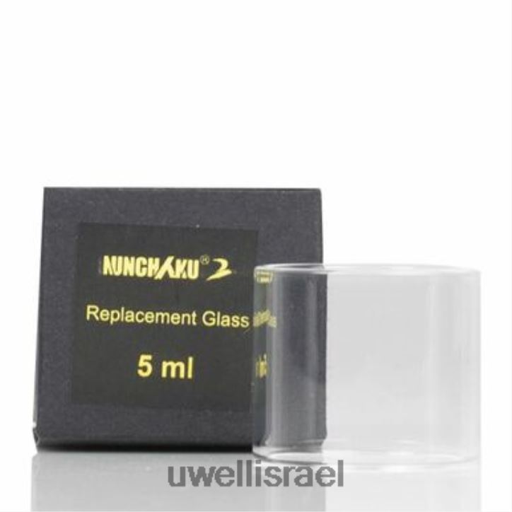 UWELL NUNCHAKU 2 זכוכית חלופית 5 מ"ל UWELL jerusalem BH6NJ2252