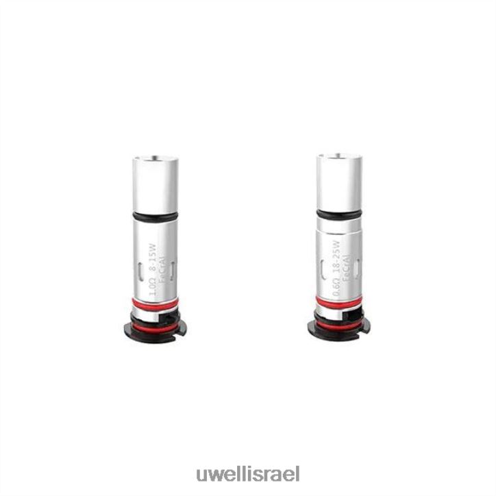 UWELL VALYRIAN סלילי החלפת תרמילים (חבילה של 4) 0.6 אוהם dtl best UWELL flavours BH6NJ234