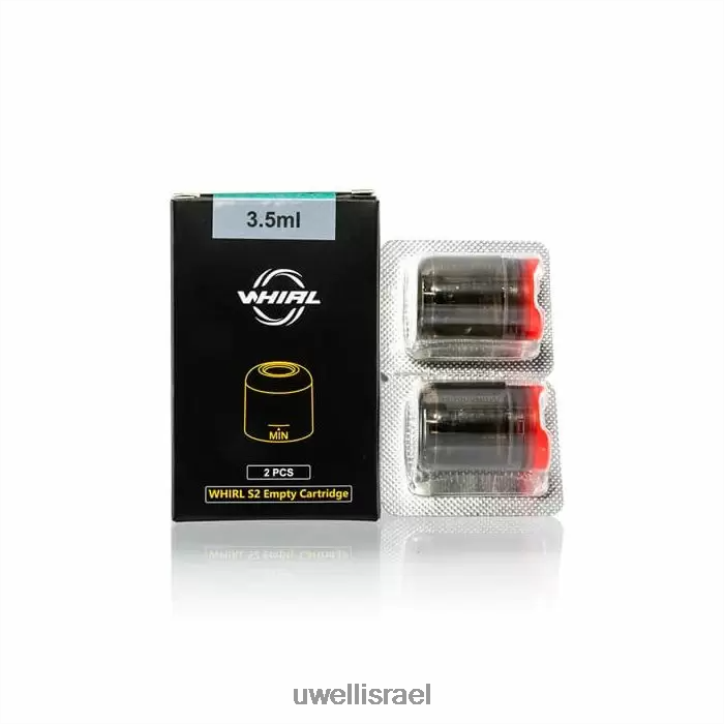 UWELL WHIRL S2 מחסנית (3.5 מ"ל) (2 חבילות) 3.5 מ"ל UWELL vape price BH6NJ2248
