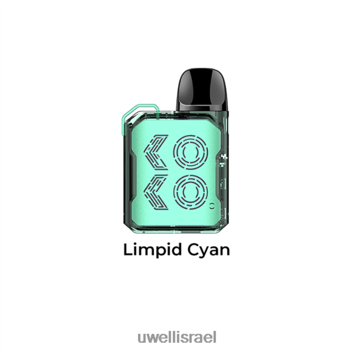 UWELL CALIBURN GK2 ערכת תרמילים צהוב צלול UWELL disposable vape BH6NJ2103