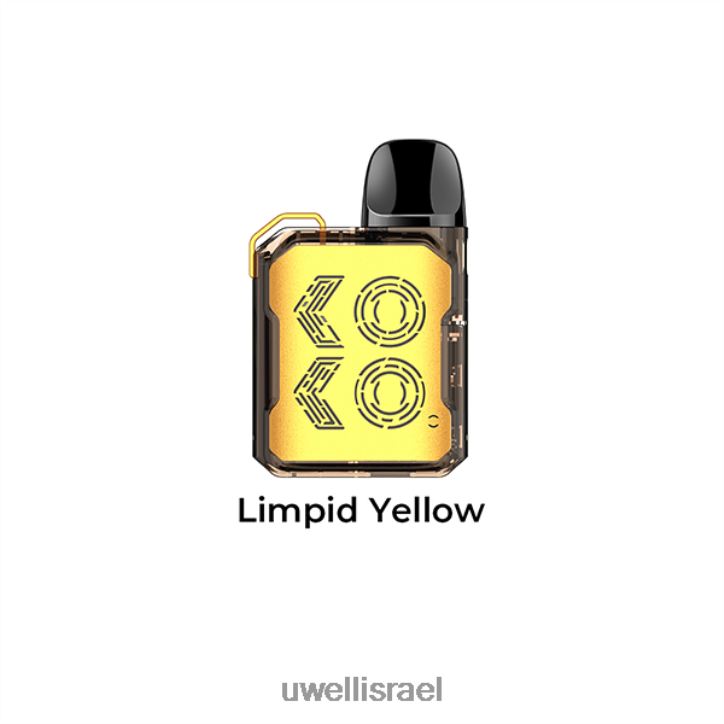 UWELL CALIBURN GK2 ערכת תרמילים ציאן צלול UWELL israel BH6NJ2101