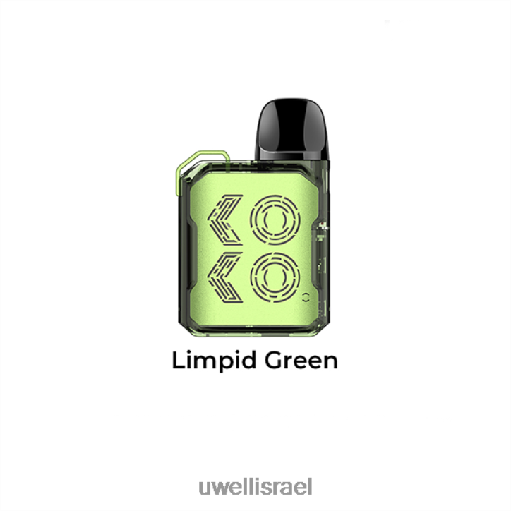 UWELL CALIBURN GK2 ערכת תרמילים ירוק זוהר UWELL vape flavours BH6NJ297