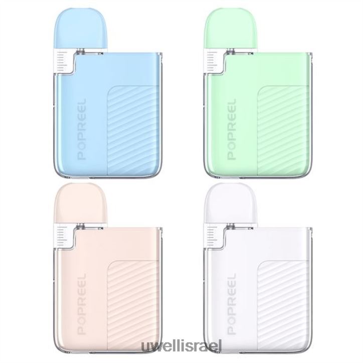 UWELL POPREEL PK1 ערכת תרמילים | 520 mah תפוח ירוק UWELL israel BH6NJ251
