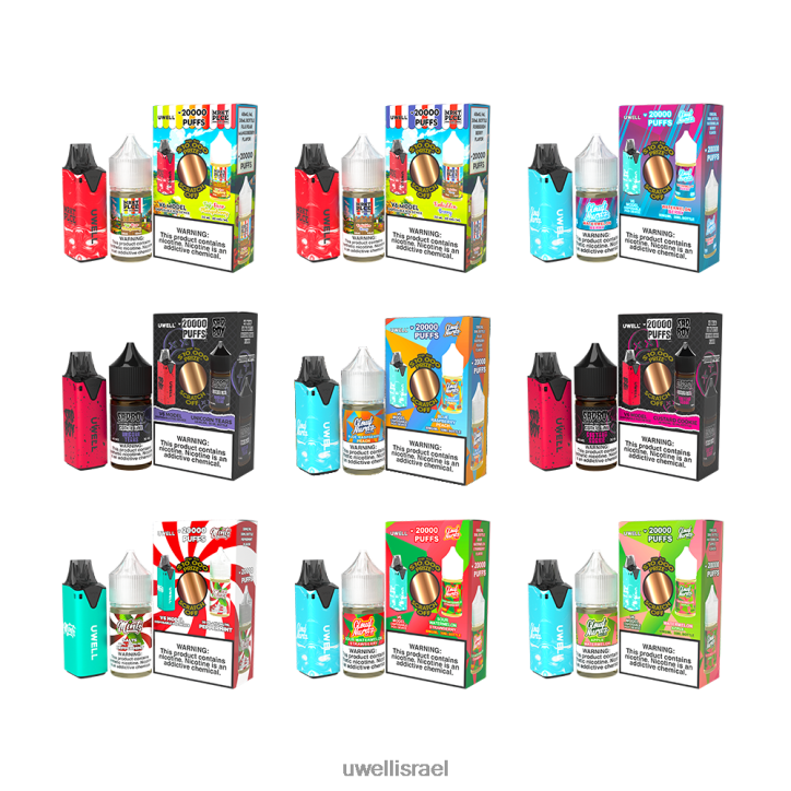 UWELL V6 מכשיר חד פעמי + אדי אבא 30 מ