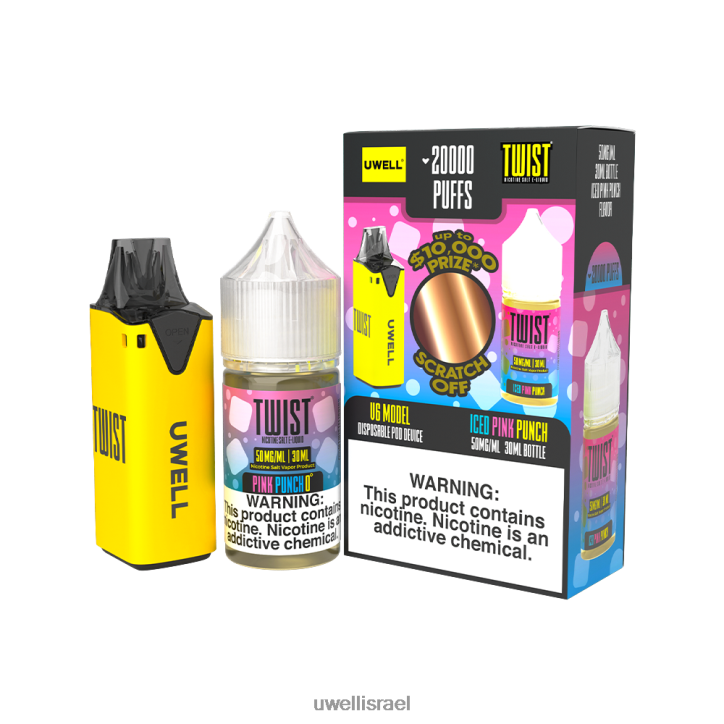 UWELL V6 מכשיר חד פעמי + אדי אבא 30 מ