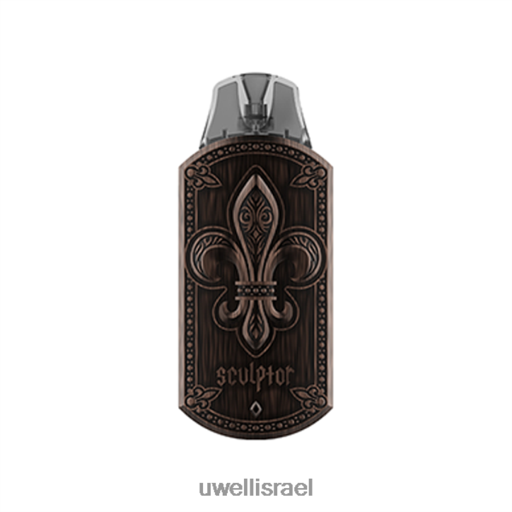 UWELL SCULPTOR מערכת תרמילים כסף UWELL review BH6NJ216